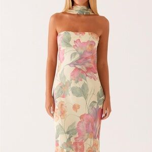 Floral Print Maxi Dress